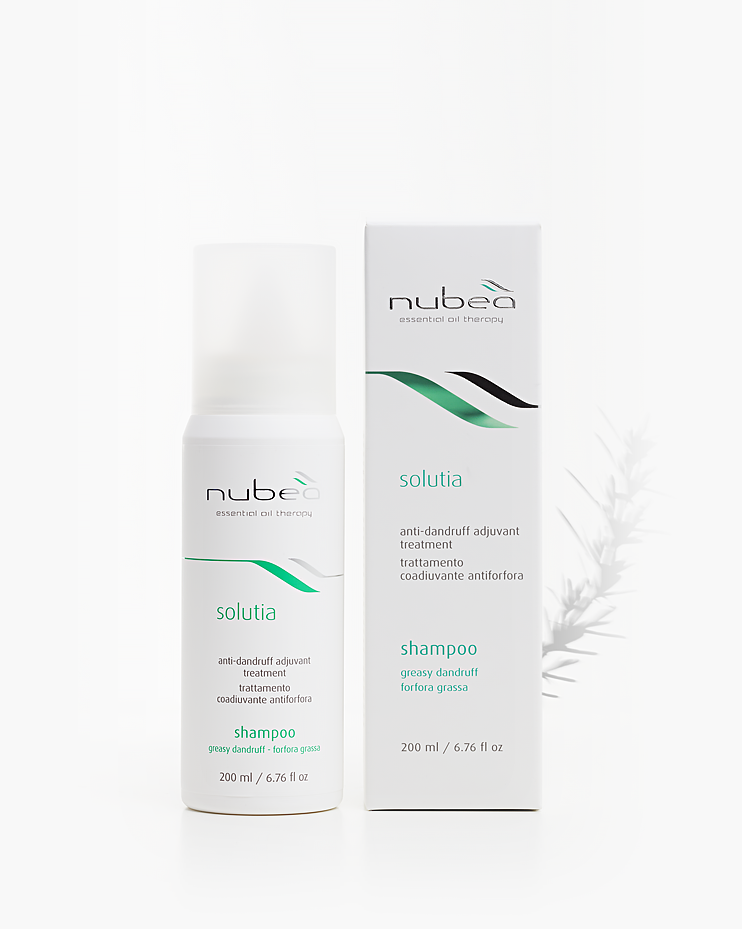 Solutia Shampoo greasy dandruff